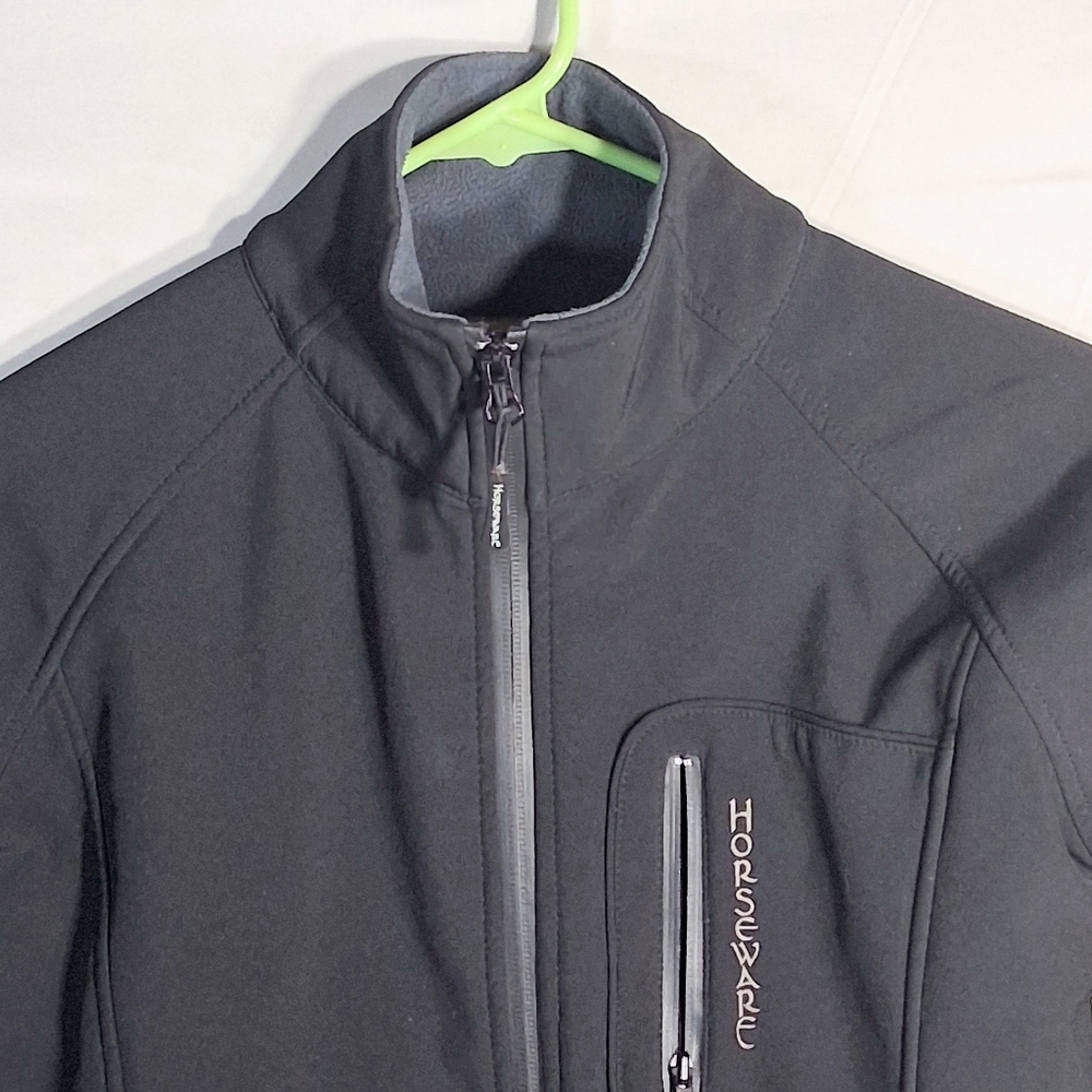 Horseware of Ireland Women's XS  Equestrian Ranch Soft Shell Lined Black Jacket - Picture 6 of 10